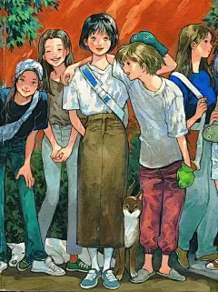 之一插画笔记|我怀念的是明媚的青春呐