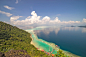 Aerial view of tropical island of Bohey Dulang near Siapdan Island, Sabah Borneo, Malaysia. by Mawardi Bahar on 500px
