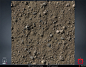 PBR Procedural Stone Wall Material Study, Joshua Lynch : Material study of a stone wall created entirely in Substance Designer.