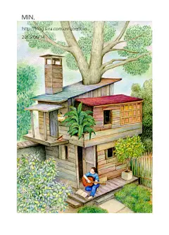 树屋
孔雀插画_新浪博客