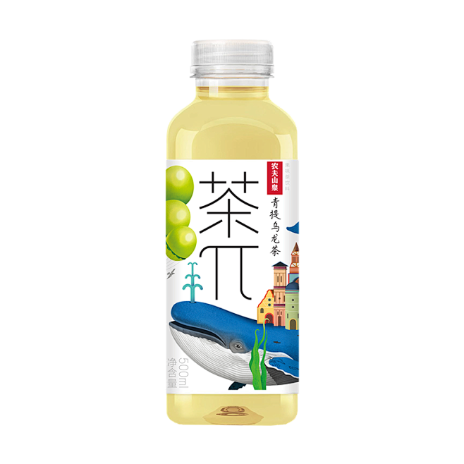 农夫山泉茶π青提乌龙茶500x15(单支)