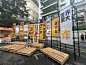 【搭建日常】雷亚架摊位搭建创意门头搭建
公司日常搭建分享
主体经营：灯光音响 | 雷亚架摊位 | 铁艺摊位 | 活动物料 | 户外露营装备 | 喷绘印刷
公司仓库地址：广州番禺/深圳龙岗
#广州市集 #深圳市集 #创意市集 #文创市集 #市集搭建公司 #市集门头 #雷亚架 #市集 #展位搭建 #美陈 #活动 #活动策划公司