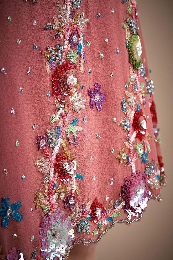 John Galliano detail...