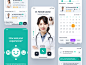 nightingale UI Kit: AI Medical & E-Pharmacy App | Telemedicine by strangehelix.bio for UI8 on Dribbble