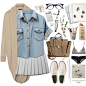 #BackToSchool #TooCoolForSchool #denim #sweaterweather #sneakers #neutrals #soft #beautiful #beoriginal #personalstyle #MyStyle #school #polyvore #polyvoreeditorial #pleatedskirt

@polyvore-editorial @polyvore