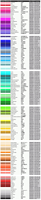 绘画 色彩 参考 颜色 设计 UI 网页 渐变 漂亮背景 色块 手绘 皮肤颜色 (587)