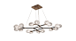 HORUS Contemporary Ceiling Light by BRABBU reflects light to every corner of a contemporary or modern home decor.