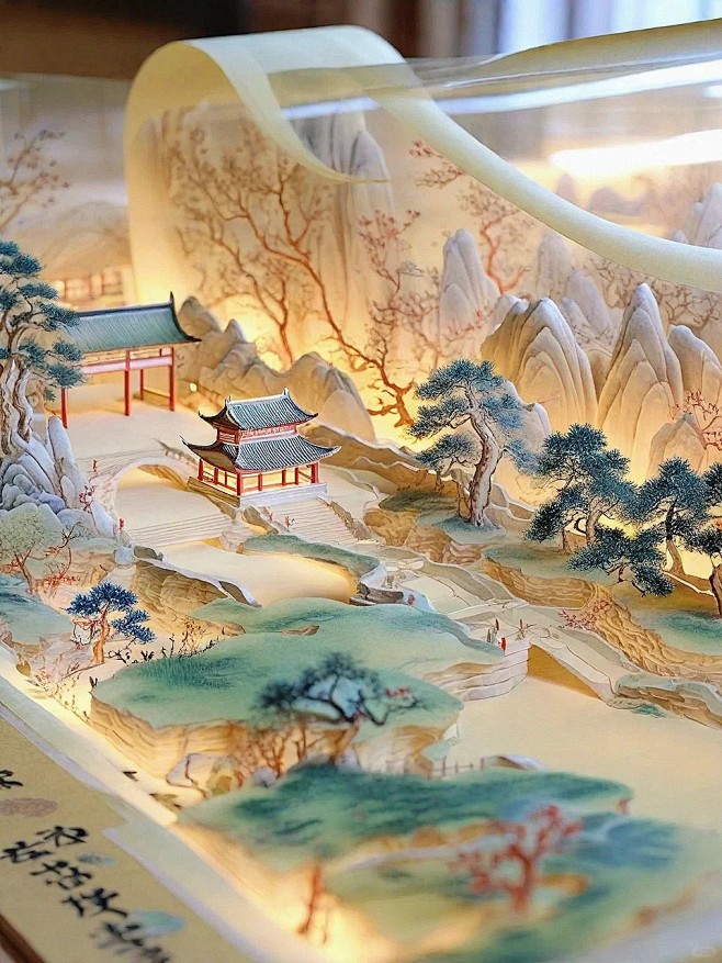 带你走进王希孟的千里江山图_5_AI