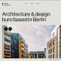 奢华时尚典雅建筑网站应用设计模板 Meyer Architects — Architecture Figma Template