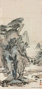 名家山水画《闲居图》欣赏