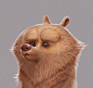bears racing : concept art for the project  "bears racing"