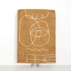 寻由卧室地毯床边毯家用简约客厅茶几毯复古民族风ins 风客厅毯-淘宝网