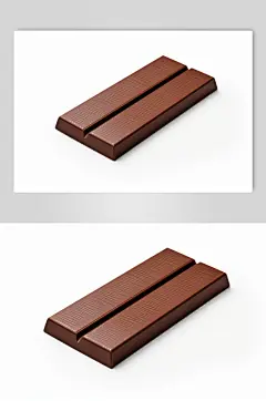 AI数字艺术巧克力美食甜品插画元素