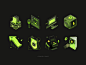 Icons blockchain crypto icon icons illustration isometric nft vector web3