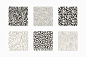 斑点无缝拼接图案素材 Spotted Seamless Patterns Set :  