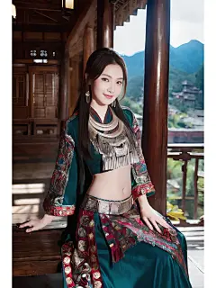 西江千户苗寨 苗族少女_3_提词大全_来自小红书网页版