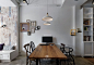 寓子设计-让人彷彿置身特色咖啡厅的15坪工业风办公室-办公空间-室内设计联盟 - Powered by Discuz!