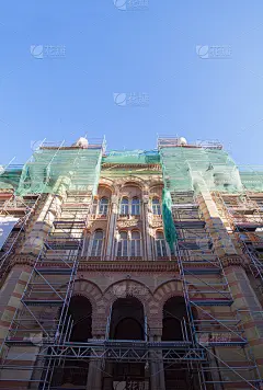 布达佩斯的建筑工地