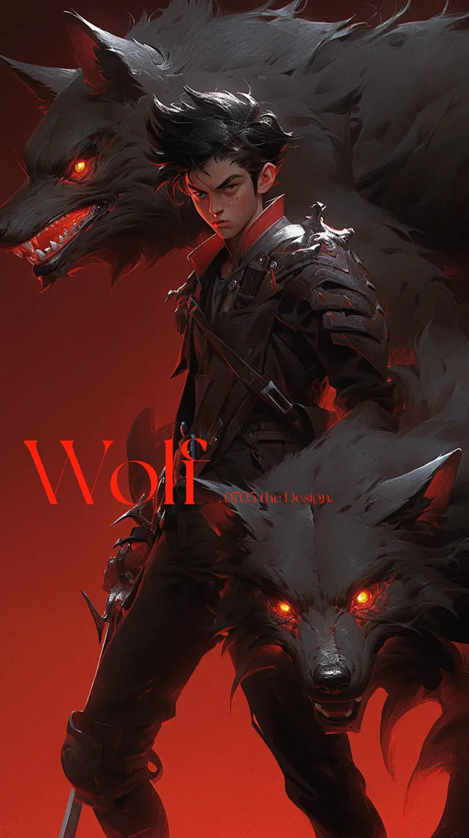 如果无法共鸣，那就选择独行。#插画 #壁...