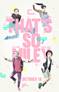 #英文# #排版# #色彩# #字体# Comedy Posters : Various posters for comedy shows.