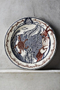 Gien Les Fables Dessert Plate #anthropologie