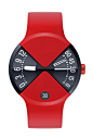 dayellowdrips:

Sekorus watch - Art Lebedev
The silicone body of this quartz watch merges into the wrist band and represents the metaphor of a sandglass timer. Designer: Vladimir Pavlenko
