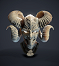 Beres Devil，匈牙利3D艺术家 Rudolf Béres 雕塑造型