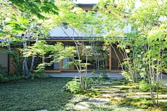 日式杂木林居家庭院，打动心灵的自然美韵 – mooool木藕设计网