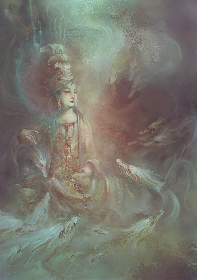 guanyin(dragon), Te ...