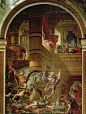 Heliodorus Driven From The Temple by Eugène Delacroix