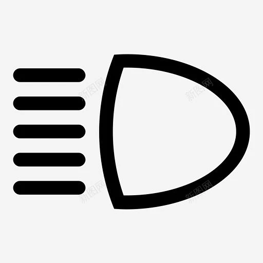 远光灯启动灯打开灯图标 icon 标识 标志 UI图标 设计图片 免费下载 页面网页 平面电商 创意素材-花瓣网