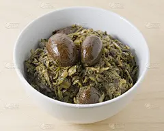 一碗腌青菜碎
