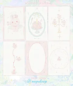 ✰‧ ₊˚ 草莓小兔 ⊹ ✭˚ ₊M5内页分享 I 便签 - 小红书