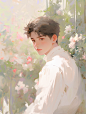 jaygardner_Impressionism_Young_man_in_white_shirtby_Oscar-Claud_210e1ef9-8351-4533-b5fb-7ccca0bb833b