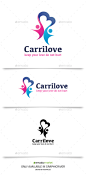 关心爱的人——人类标志模板People Care Love - Humans Logo Templates慈善、舞蹈、发现,健康的心,爱,人,丝带 charity, dance, found, healthy, heart, love, people, ribbon