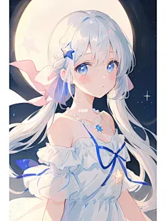 海与浪,温与柔二次元头像