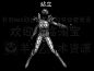 空手_女法师 法师动作 BIP BIP动作 CS骨骼 max动画 3D动作-淘宝网