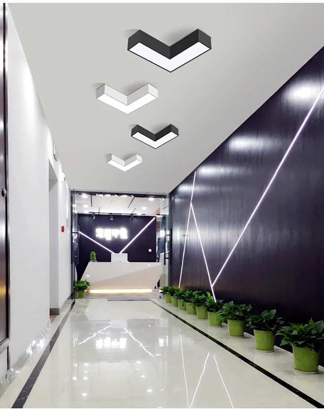 LED个性简约过道玄关灯北欧现代走廊灯创意办公室设计师几何灯具-tmall.com天猫-花瓣网