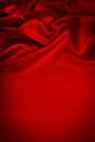 高档丝绸红色丝绸