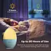 Amazon.com: Night Lights for Kids, VAVA Baby Night light with Free Stickers, Eye Caring LED Nursery Lamp, Safe ABS+PP, Adjustable Brightness and Warm White/ Cool White Color, 80 hours Runtime - Blue: Home &amp; Kitchen