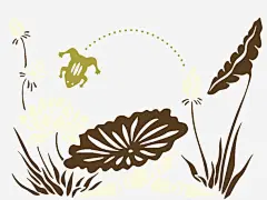 手绘荷叶青蛙高清素材 手绘 植物 线描花矢量图 线条手绘 花卉 荷叶 荷花 青蛙 免抠png 设计图片 免费下载