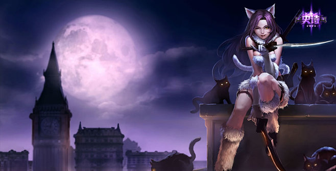 暗夜猫女卡特琳娜