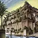 The Hanging Gardens Of Babylon Photograph - The Hanging Gardens Of Babylon Colour Litho by English School