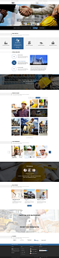 BUILT | PSD Template for Construction Businesses