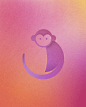 13个彩色动物猴子logo设计——由13个圆圈标准化制图创造的logo 上海logo设计公司http://www.shinerayad.com/servicework.aspx?id=1
