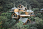 Tree House Design of Senbo Resort Hangzhou, China by WH studio : Geometry, Nature and Fairy Tale
