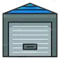 storageReal Estate Filled Line Icon Collection.