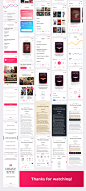 UI Kits : LoveBook is a modern, minimal application which is an e-Commerce application specially designed for iPhone X. we have focused on the development of a simplified and user-friendly application consisting of 70 screens for the purchase of books rea