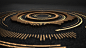 Brass interface : Made in Cinema 4d