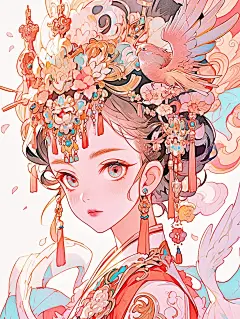 《乱世繁华》|国潮&amp;国风插画|古风服饰